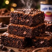 Moist and Chewy Eagle Brand Brownies
