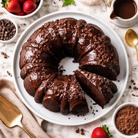 Moist Chocolate Bundt Cake