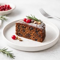 Moist Christmas Cake No Added Sugar or Fat