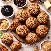 Moist Molasses Bran Muffins