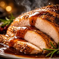 Moist Roast Turkey with a Port Gravy