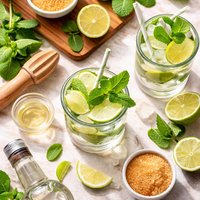 Mojito Cuban Mint and Rum Cocktail