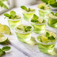 Mojito Jello Shots