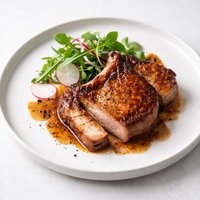 Molasses Brined Pork Chops
