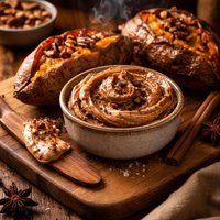 Molasses Butter for Baked Whole Sweet Potatoes