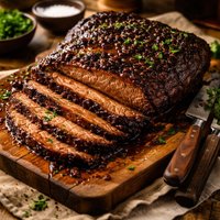 Molasses Maple Glazed Beef Brisket Crock Pot
