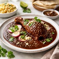 Mole Poblano Con Pollo