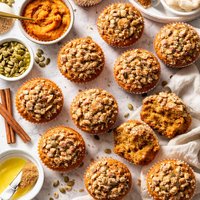 Molletes De Calabaza Pumpkin Muffins