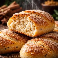 Molletes Mexican Anise Seed Rolls