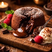 Molten Chocolate Dessert