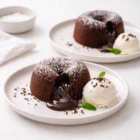 Molten Chocolate Puddings