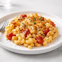 Moms Baked Tomato and Cheese Macaroni