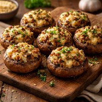 Moms Stuffed Mushrooms