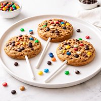 Monster Cookie Pops Big Cookies on a Stick