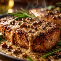 Montreal Pork Au Poivre