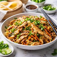 Moo Shu Chicken and Vegetables