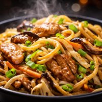 Moo Shu Noodles