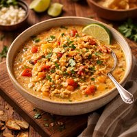 Moonshynes Mexican Corn and Tomato Chowder