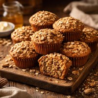 Morning Fiber and Protein Muffins