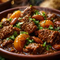 Moroccan Beef and Honey Tagine
