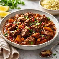 Moroccan Braised Beef