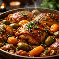 Moroccan Braised Chicken