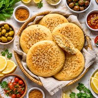 Moroccan Bread (Khobz)