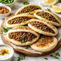 Moroccan Bread Stuffed with Meat