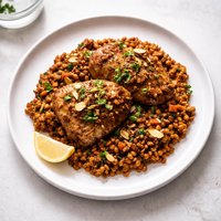 Moroccan Chicken and Lentils