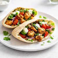 Moroccan Chicken Pita Pockets