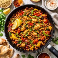 Moroccan Chicken Stir Fry