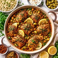 Moroccan Chicken Thighs