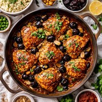 Moroccan Chicken with Prunes