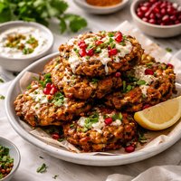 Moroccan Eggplant Aubergine Fritters