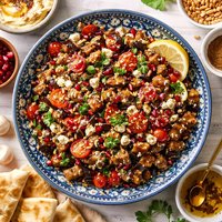 Moroccan Eggplant Aubergine Salad