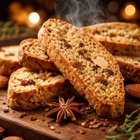 Moroccan Fekka Cookies Anise Biscotti