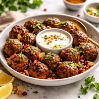 Moroccan Lamb Cocktail Meatballs