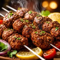 Moroccan Lamb Kabobs