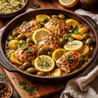 Moroccan Lemon Chicken W Summer Squash Gr Olives Sbd P1