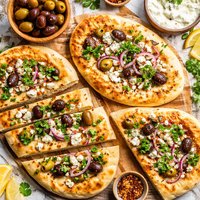 Moroccan Olive Flatbread