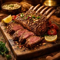 Moroccan Rack of Lamb