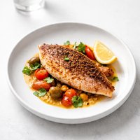 Moroccan Red Snapper with Cumin Seeds