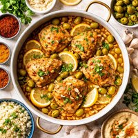 Moroccan Saffron Chicken