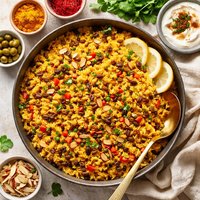 Moroccan Saffron Rice
