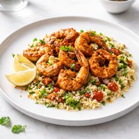 Moroccan Shrimp with Couscous