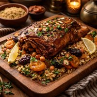 Moroccan Slow Cooked Lamb