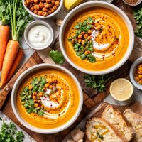 Moroccan Spiced Carrot Soup