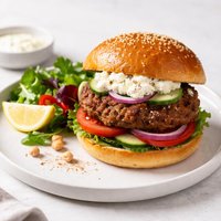 Moroccan Spiced Lamb Burgers