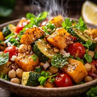Moroccan Squash Salad