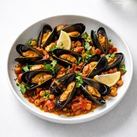 Moroccan Style Mussels